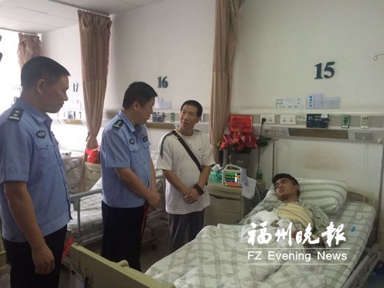 福州20歲警輔半夜抓賊被捅傷 3個偷車嫌疑人落網