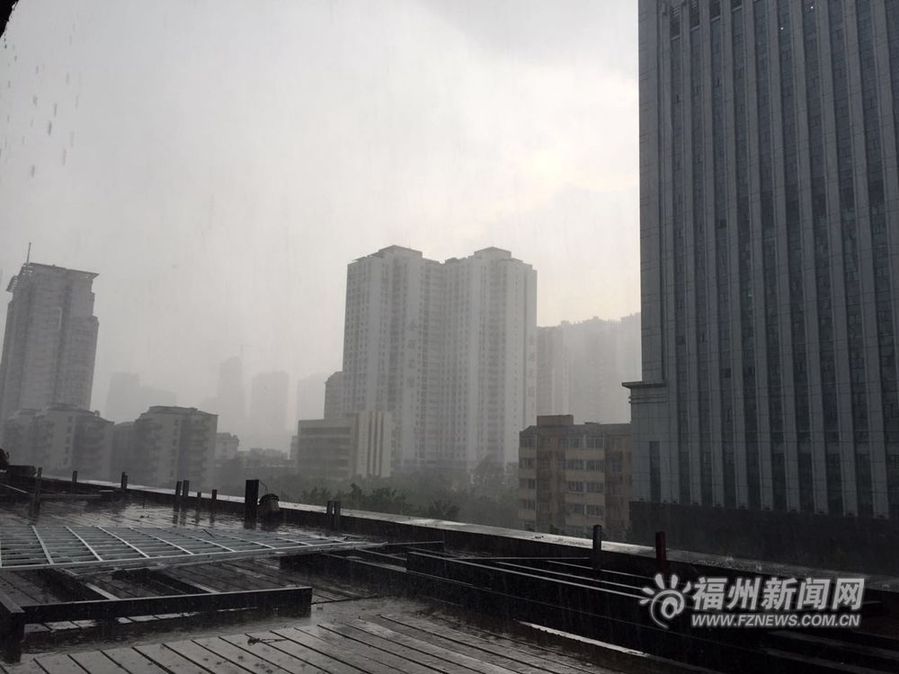 福州:暴雨襲城