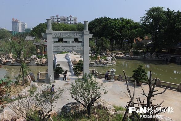 南公園改造工程已全面完工　預(yù)計(jì)8月初開園迎客