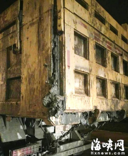 渣土車車斗未密閉就上路（閩AM5231)