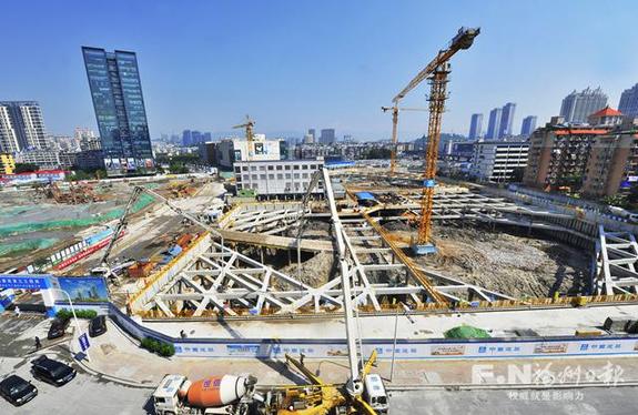 臺江抓好兩大商務區建設　蘇寧廣場二期“提速”