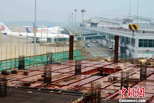 長樂機場擴建航站樓　年吞吐量將提至1800萬人次