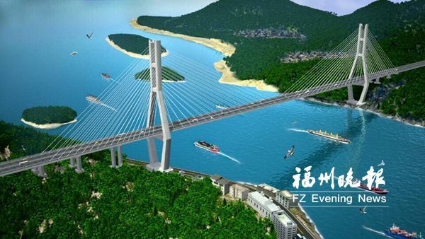 長門特大橋全天作業　繞城高速東南段兩節點工程提速