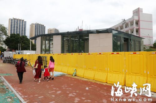 福州地鐵象峰站有望12月初完工 主打舒適牌