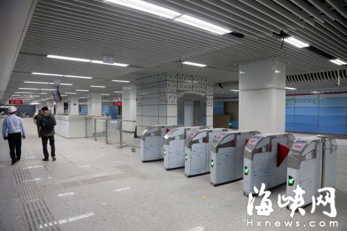 福州地鐵象峰站有望12月初完工 主打舒適牌