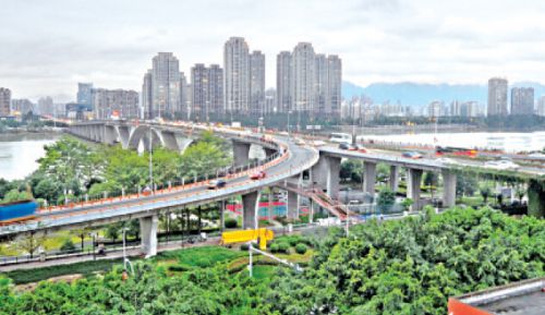 福州尤溪洲大橋北橋頭將建2條左轉匝道 擬明年底通車