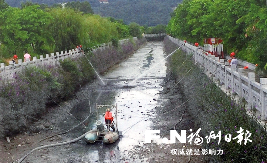 福州城區首批6條內河基本消除黑臭