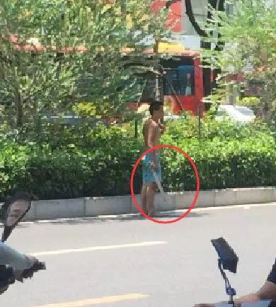 六一南路警方半小時制伏持刀男　一警察受傷(圖)